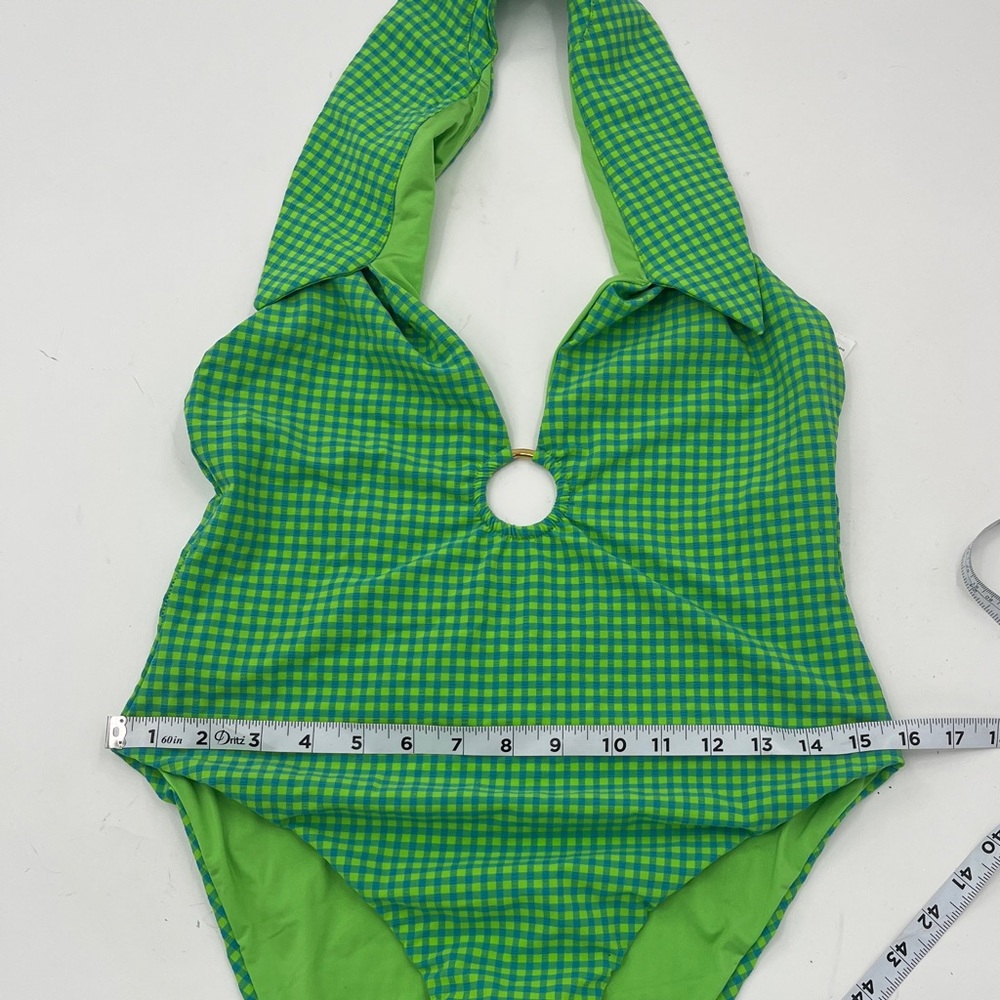 WEWOREWHAT - NWOT- Spread Collar Plunge O Ring One Piece Swimsuit - Size Large - Picture 8 of 8